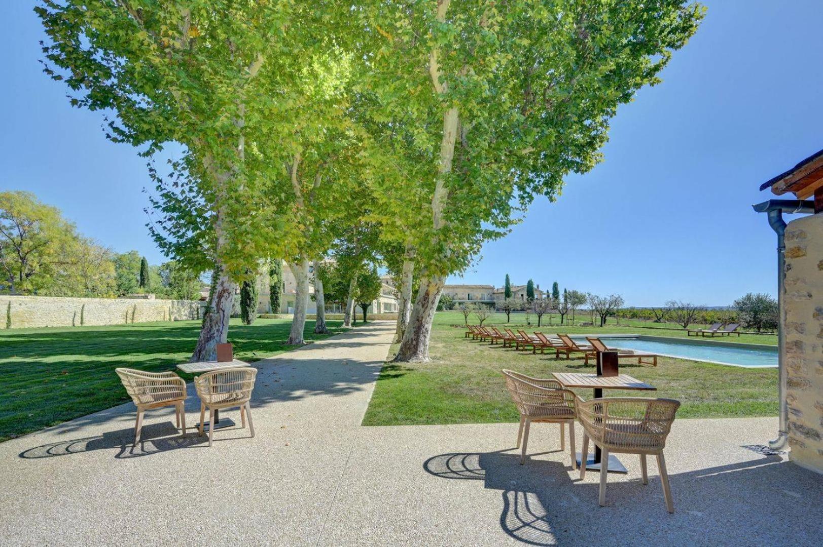 Domaine De Privadiere & Spa Uzès Exterior foto